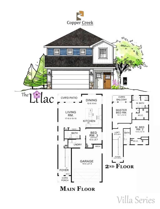 Floorplan of the Current Lilac home